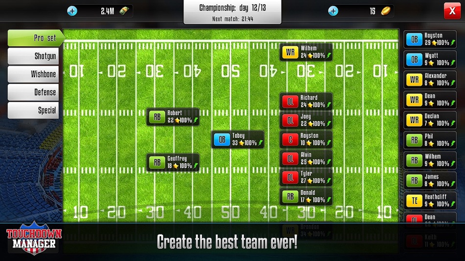 #3. Touchdown Manager (iOS) 由: Sweet Nitro SL