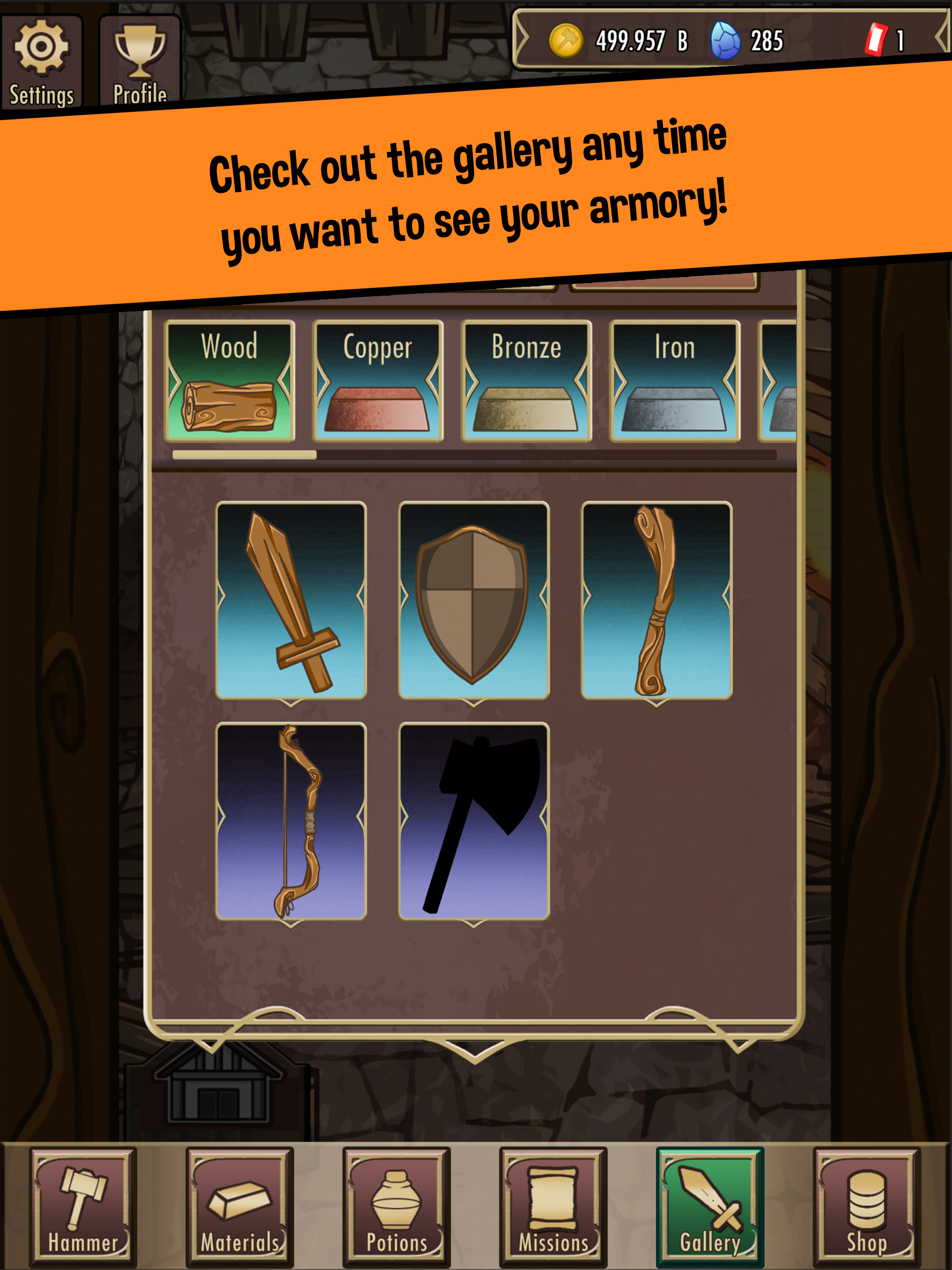 Medieval Clicker Blacksmith screenshot 7