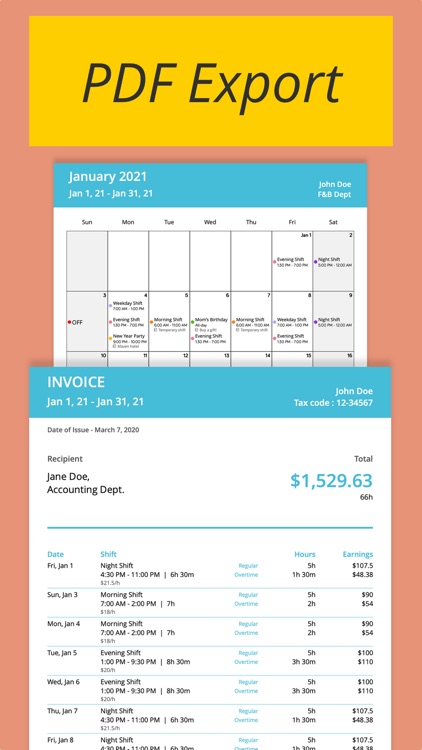 Shiftify - Shift Work Calendar screenshot-5