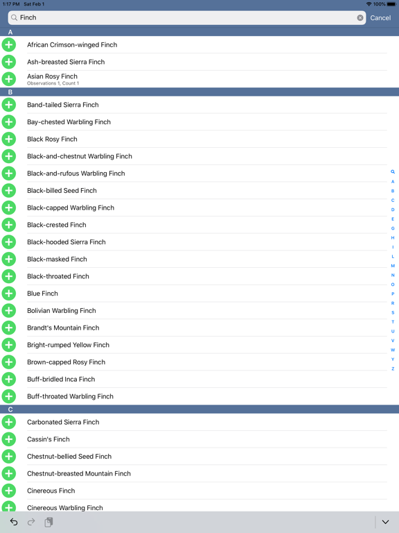 Screenshot #6 pour Bird Journal
