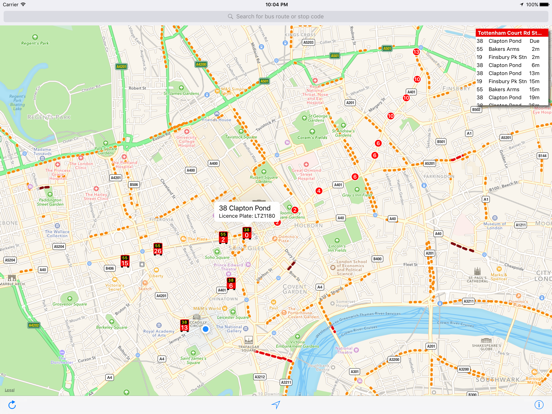 Screenshot #5 pour London Live Bus Map