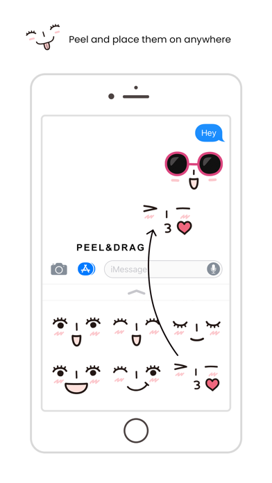Face Emojis Sticker Pack Screenshot