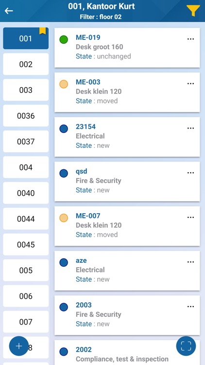 Planon Inventory App