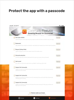 Captura 7 VideoX TV Cast & Stream App iphone