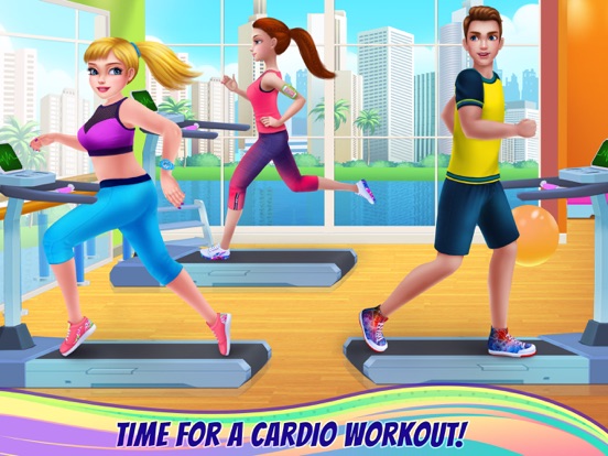 Fitness Girl - Studio Coach iPad app afbeelding 5