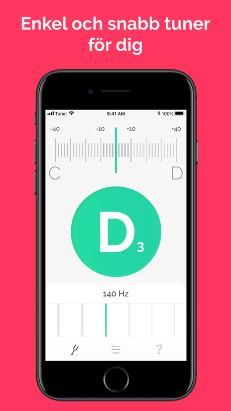 Tuner PRO: gitarr,ukulele,bas