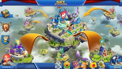 Sky Kingdoms: Dragon War Screenshot