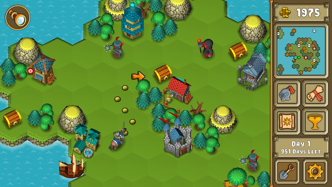 Screenshot 1 of Heroes : A Grail Quest