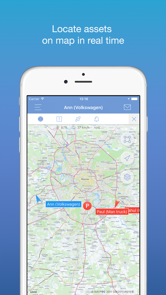 #1. X-GPS Monitor (iOS) 由: SquareGPS