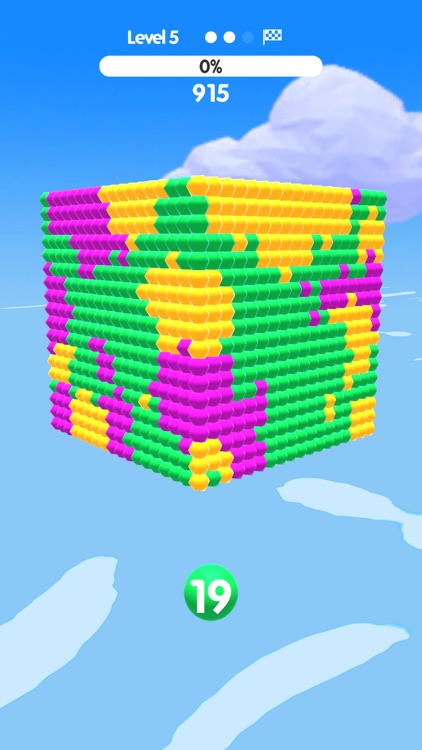 Ball Paint - Color Puzzle 3D screenshot-4