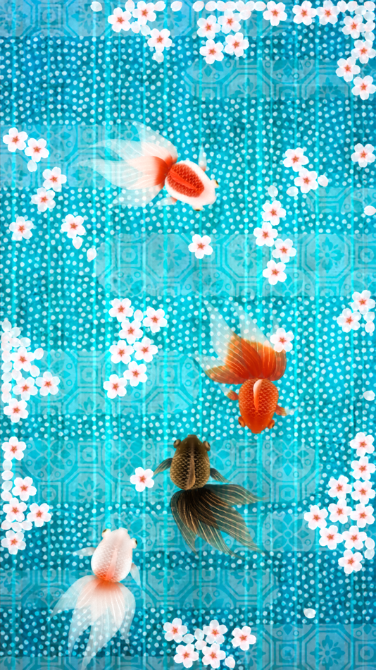 #4. Wa Kingyo - Goldfish Pond (iOS) 由: Masataka Hakozaki