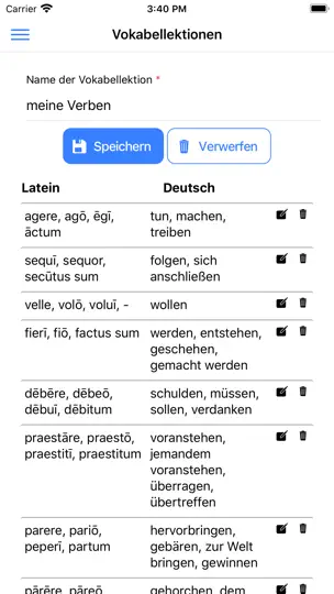 Screenshot von Navigium-Online auf dem iPhone 7