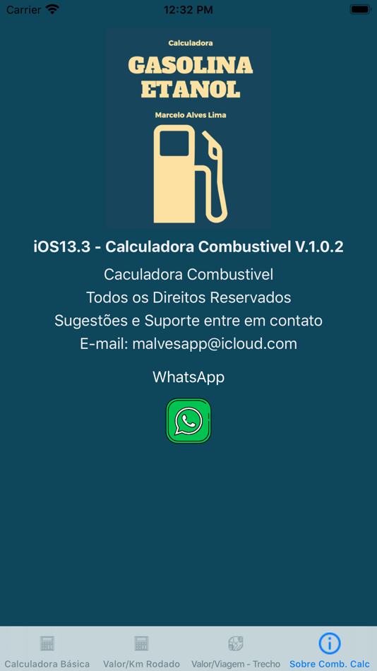 #5. Combustível Calculadora (iOS) 由: Marcelo Alves Lima
