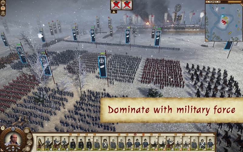 total war: fall of the samurai iphone screenshot 3