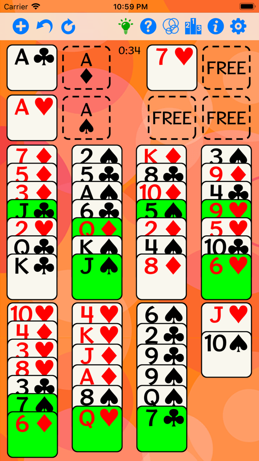 #6. FreeCell (iOS) 由: fishdog.net