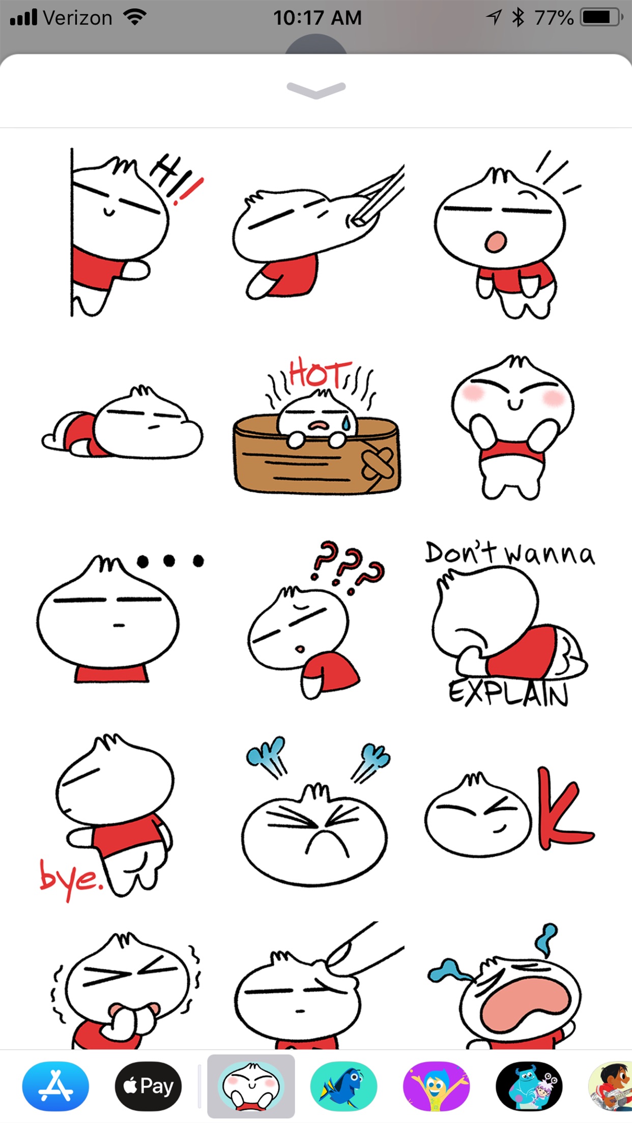 Screenshot 4 of Pixar Stickers: Bao