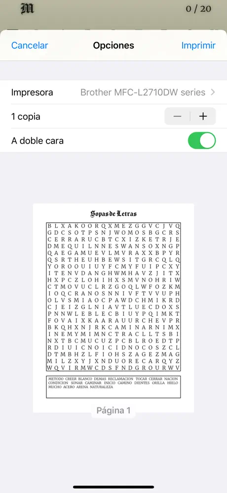 Sopas de Letras!