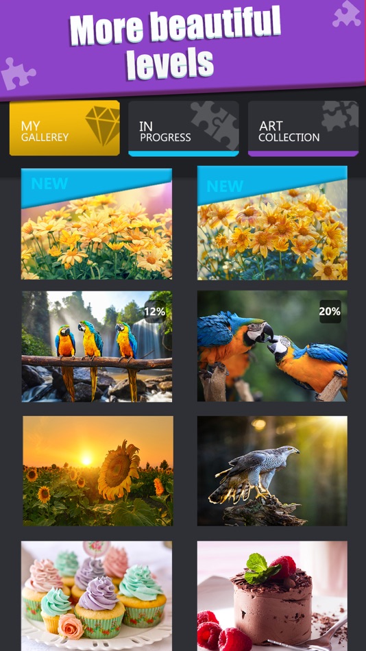 #4. Jigsaw Puzzle. (iOS) 由: 松鹤 钟