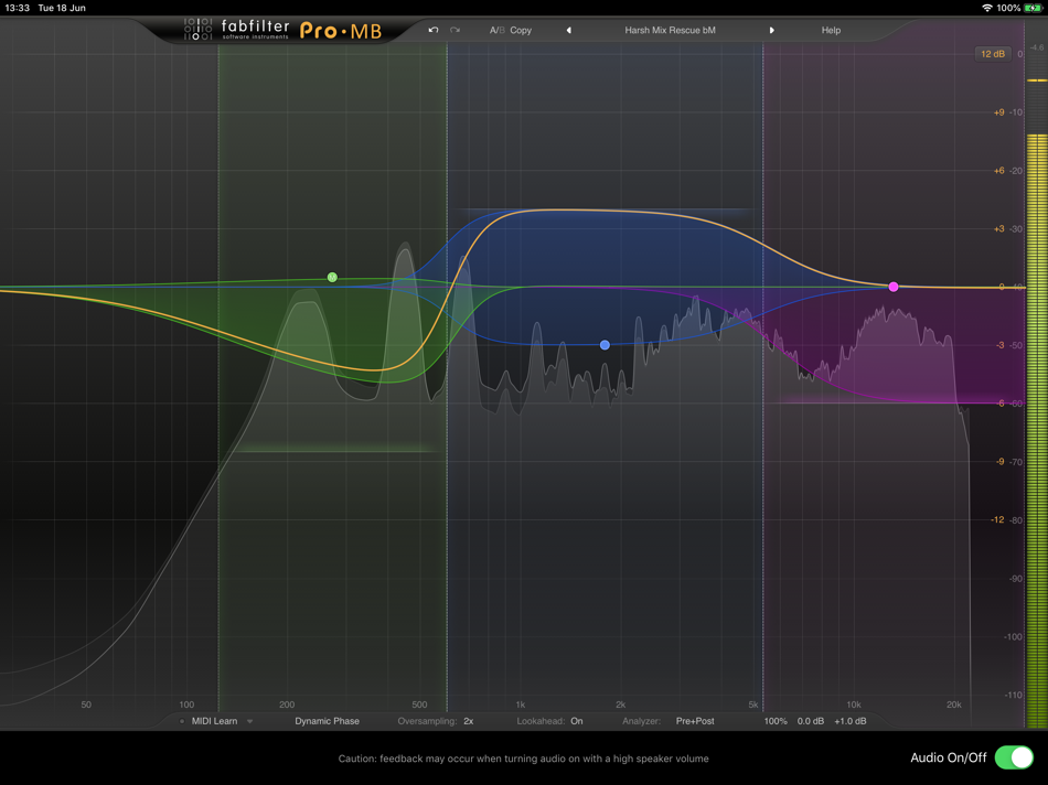 #3. FabFilter Pro-MB (iOS) De: FabFilter