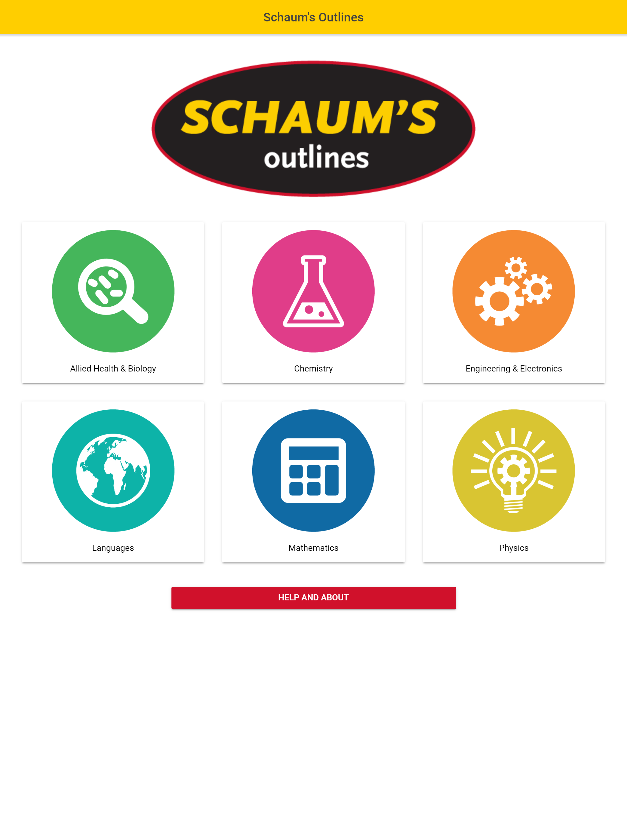 Schaum's Outlines
