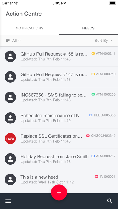 Heed.io app screenshot 2