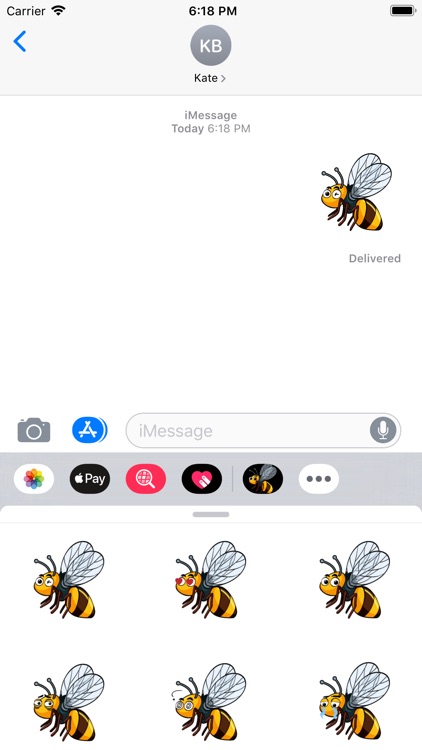 Bee Feeling Sticker