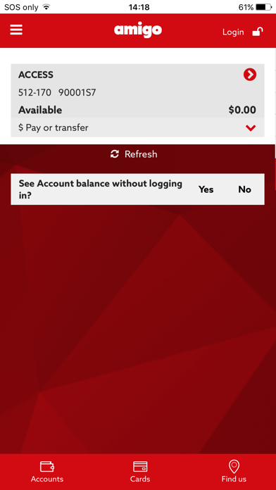 Screenshot #3 pour Amigo Mobile Banking