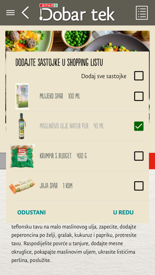 #5. Spar Dobar tek (iOS) 由: Nisni medijski sadrzaji d.o.o.