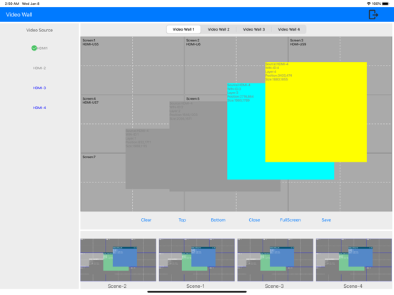 Screenshot #4 pour VideoWallManager