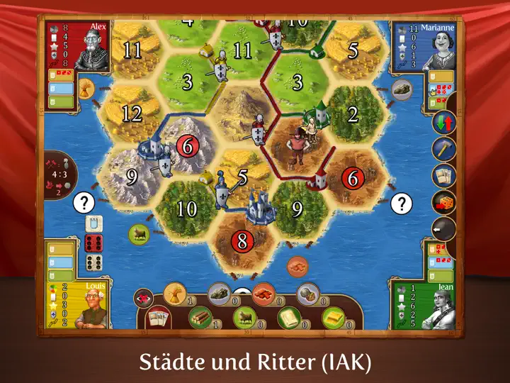 Screenshot von Catan Classic HD auf dem iPhone 4