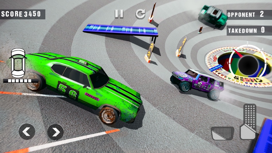 #3. Demolition Derby Real Crash 3D (iOS) Podle: MASH Entertainment