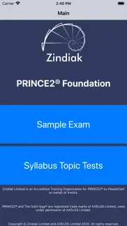 prince2® exam prep iphone screenshot 1