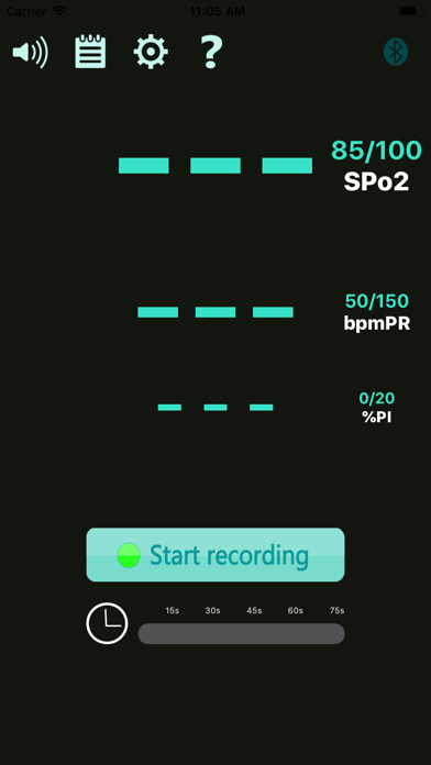 Screenshot #1 pour IMDK OXIMETER