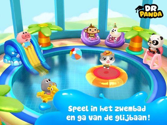 Dr. Panda Zwembad iPad app afbeelding 5