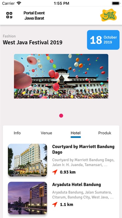 Smiling West Java Event Portal screenshot 4