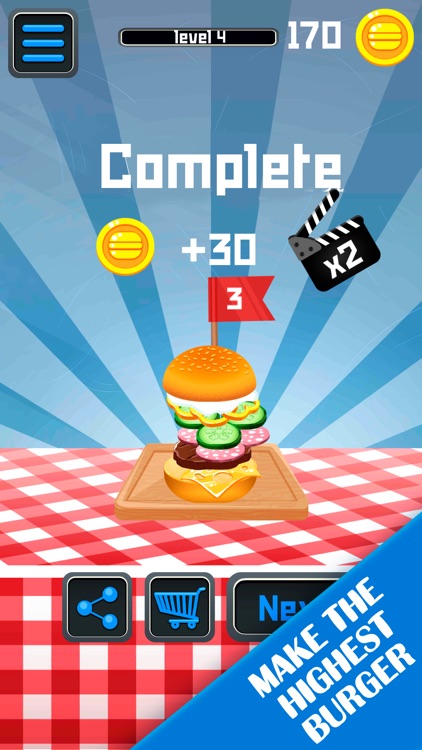 Burger Builder: Crazy Cooking