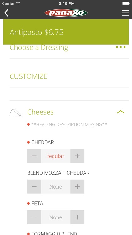Panago Pizza
