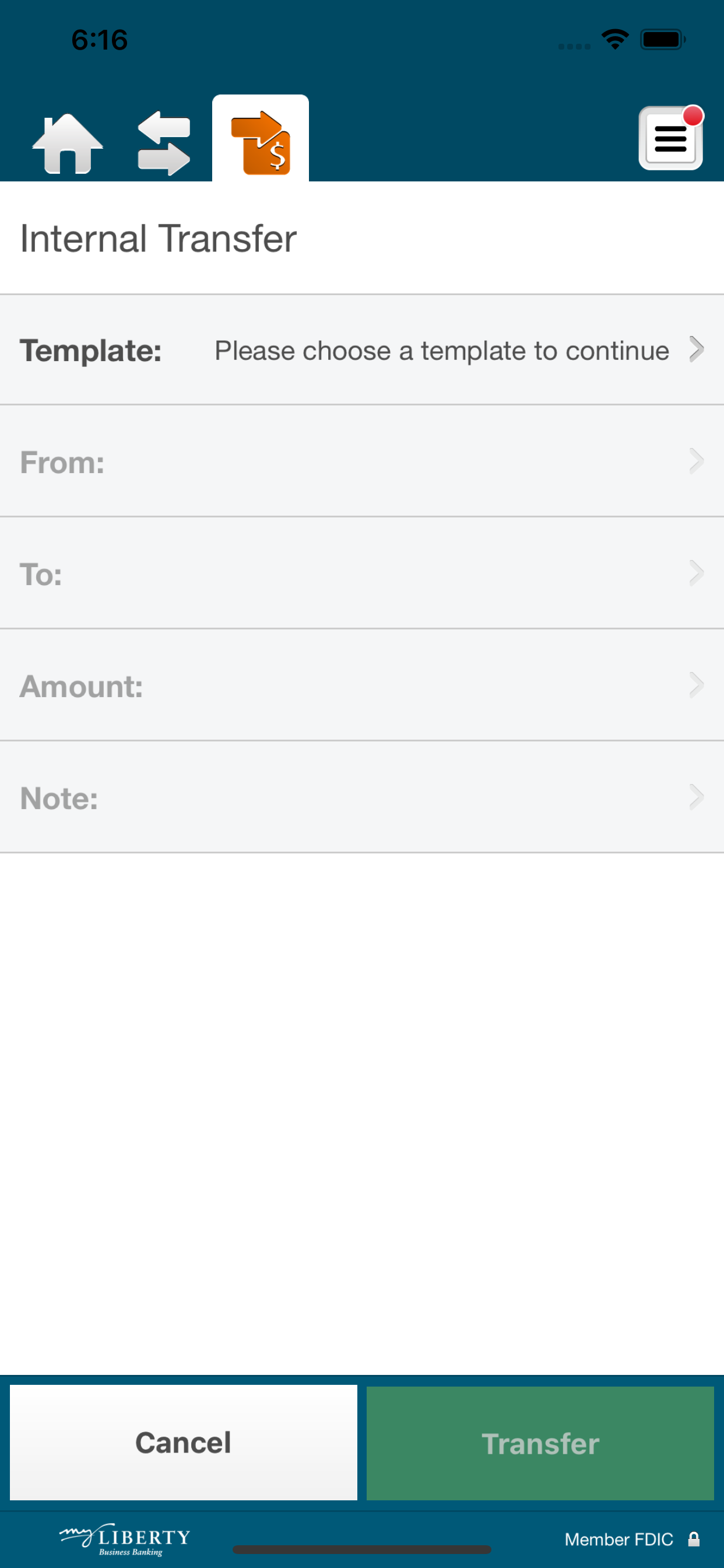 myLiberty Business Banking screenshot 6