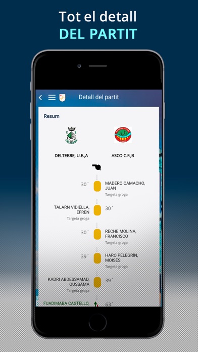 Federació Catalana de Futbol Screenshot