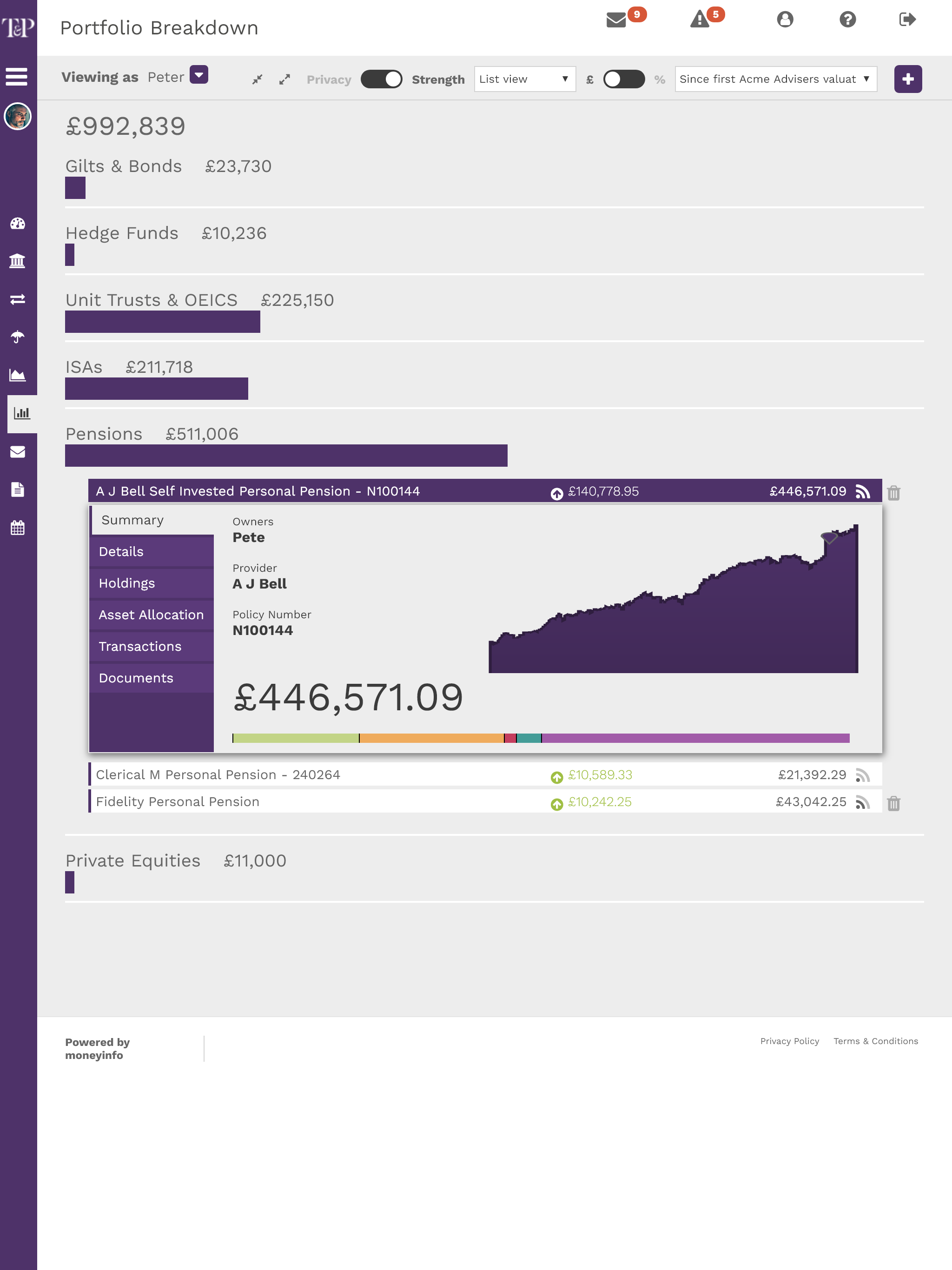 T&P Connect screenshot 6