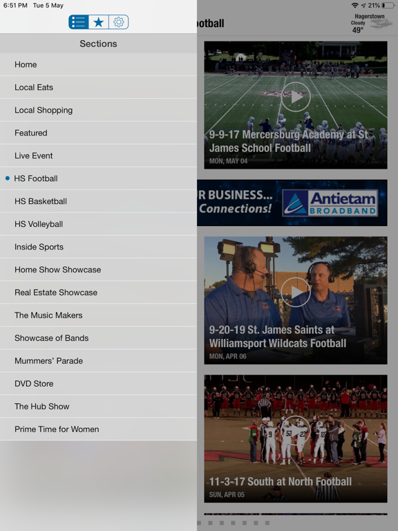 WCL-TV On-the-Go iPad screenshot 5 - News app