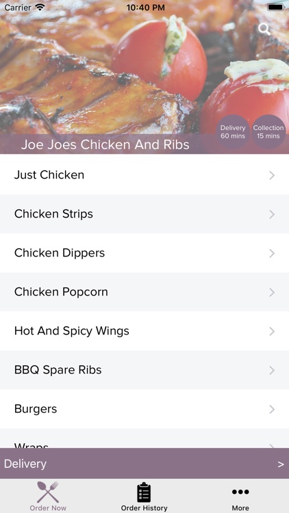 Joe Joes Chicken And Ribs