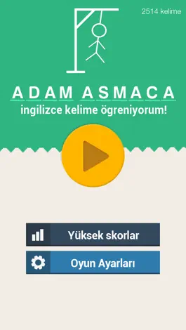 Game screenshot Adam Asmaca - İngilizce Kelime mod apk