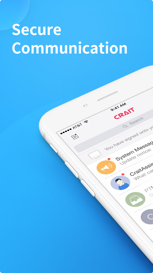 #1. Crait Lite - Secure Chat (iOS) Podle: Crait Technology Inc