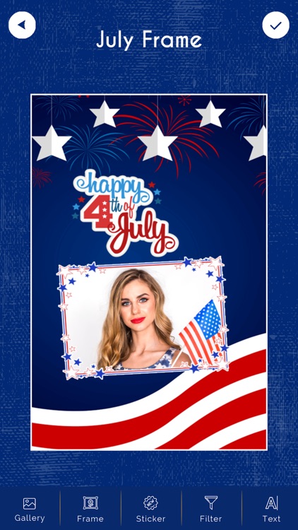 4th of July Photo Frames - USA screenshot-4