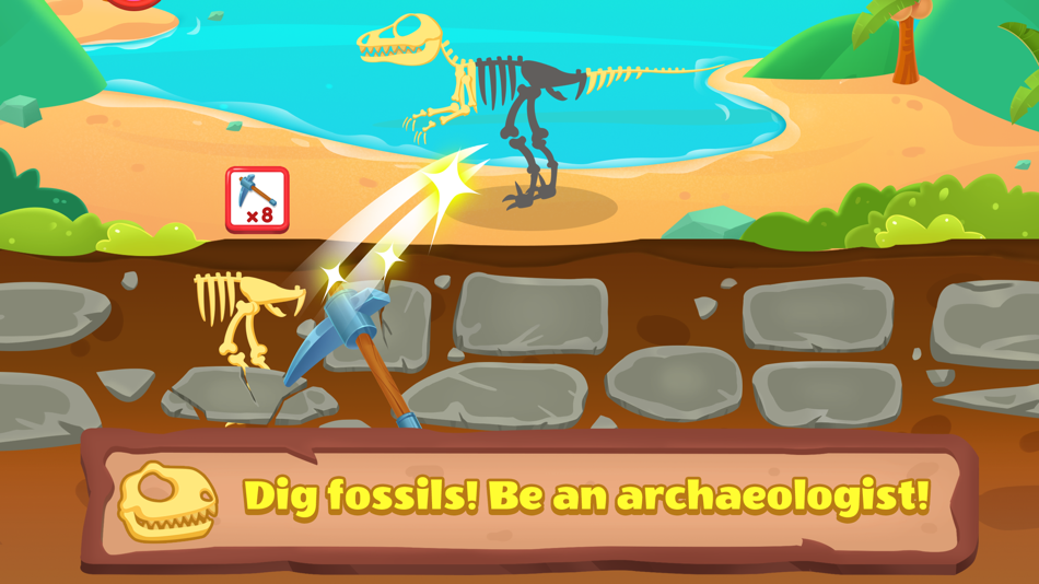 #3. Dinosaur Puzzle Games (iOS) 由: Magic Science House
