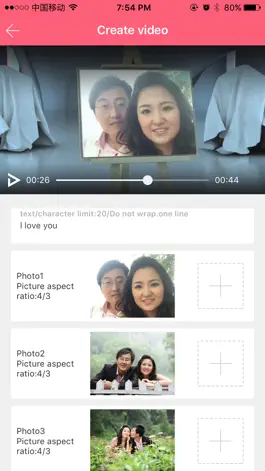 Game screenshot miniMovie-Video Editor maker apk