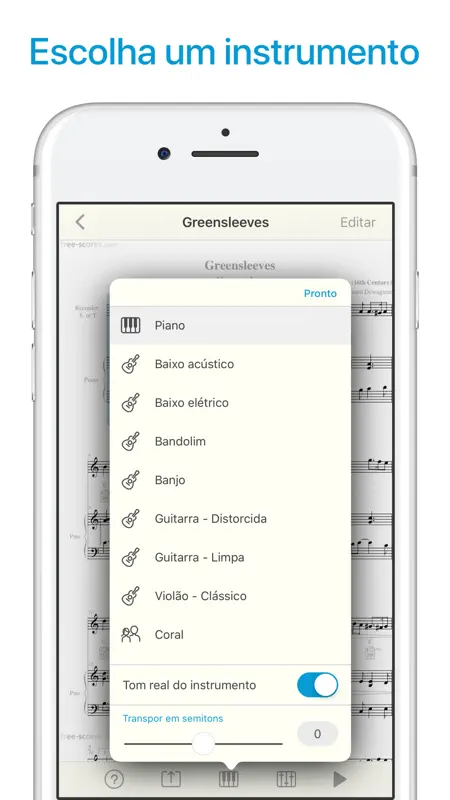 Leitor de partituras musicais screenshot 2 of 7