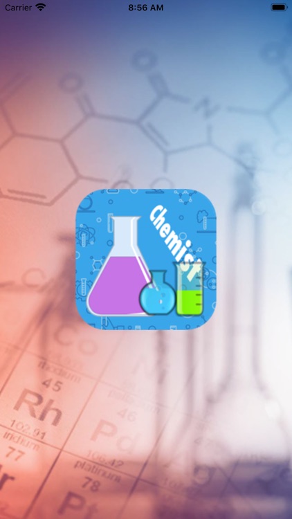 Drawing up a chemical formula