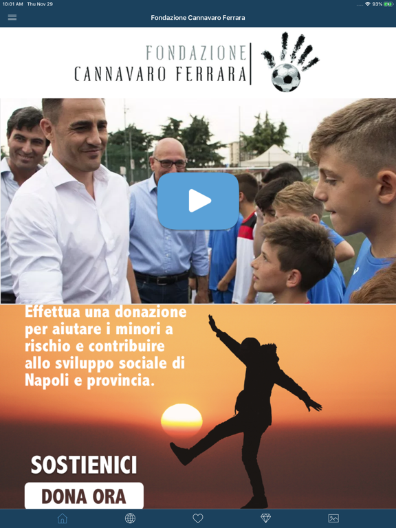 Screenshot #4 pour Fondazione Cannavaro Ferrara